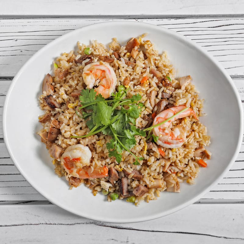 Wok-tossed fried rice